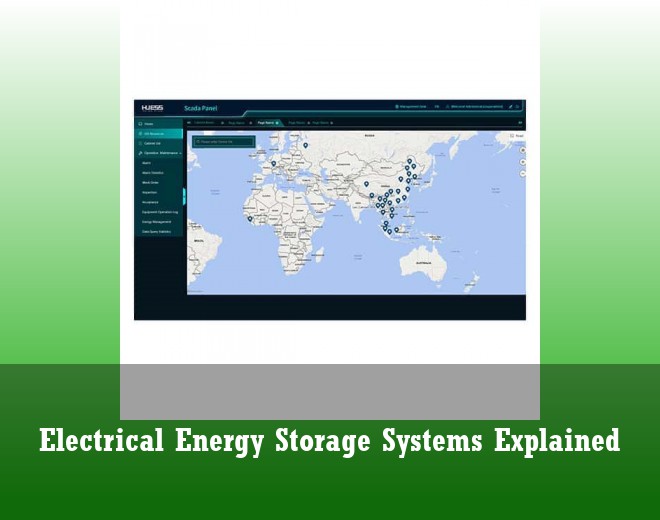 Electrical Energy Storage Systems Explained